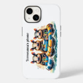 Coques Case-Mate iPhone Joli Cartoon Armadillos Avoir Un Tuyau Amusant Sur (Verso)