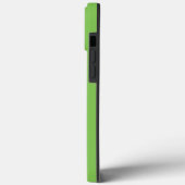Coques Case-Mate iPhone Joli chat de la Saint-Patrick avec des trèfles de (Verso / Gauche)