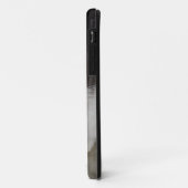 Coques Case-Mate iPhone Joli chat gris et blanc (Dos/Gauche)