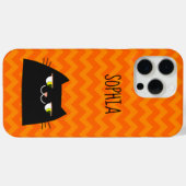 Coques Case-Mate iPhone Joli Chat Noir  (Verso (horizontal))