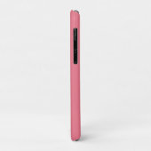 Coques Case-Mate iPhone Joli chat tigré & coeurs sur fond rose (Dos/Gauche)