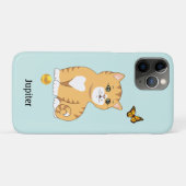 Coques Case-Mate iPhone Joli chat tigré orange (Dos (Horizontal))