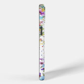 Coques Case-Mate iPhone Joli Cheval Blanc Floral Personnalisé (Verso / Droite)