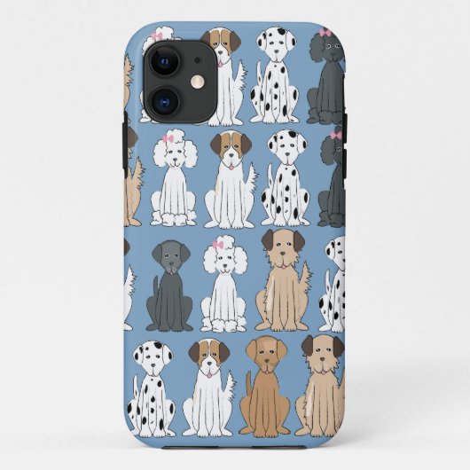 Coques Case-Mate iPhone Joli chien animal de compagnie Whimsical Moderne S (Dos)