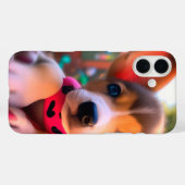 Coques Case-Mate iPhone Joli chiot (Verso (horizontal))