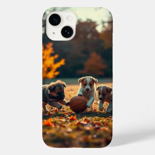 Coques Case-Mate iPhone Joli chiot Art pour IPhone Cover (Verso)
