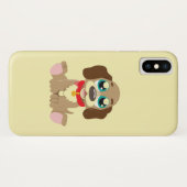 Coques Case-Mate iPhone Joli chiot aux beaux yeux (Dos (Horizontal))