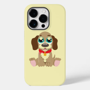 Coque Pour iPhone 14 Pro Joli Chiot Avec De Beaux Yeux