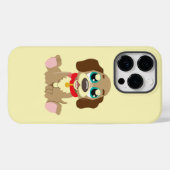 Coques Case-Mate iPhone Joli Chiot Avec De Beaux Yeux (Verso (horizontal))