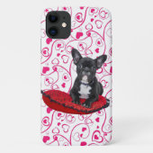 Coques Case-Mate iPhone Joli chiot noir (Dos)
