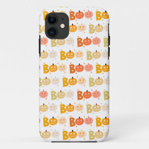 Case-Mate iPhone Case Joli citrouille effrayant de Boo d'Halloween