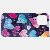 Coques Case-Mate iPhone Joli coeur pour la Saint Valentin (Verso (horizontal))