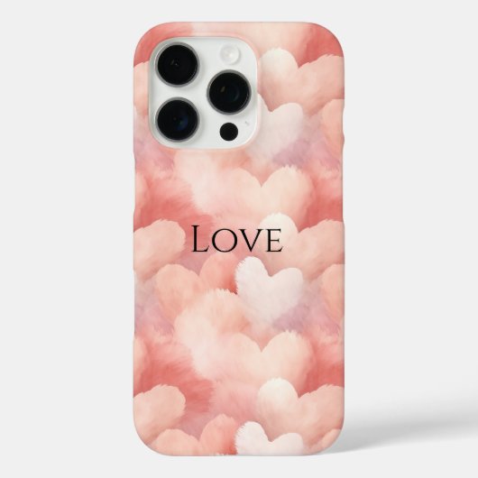 Coques Case-Mate iPhone Joli Coeur rose (Verso)
