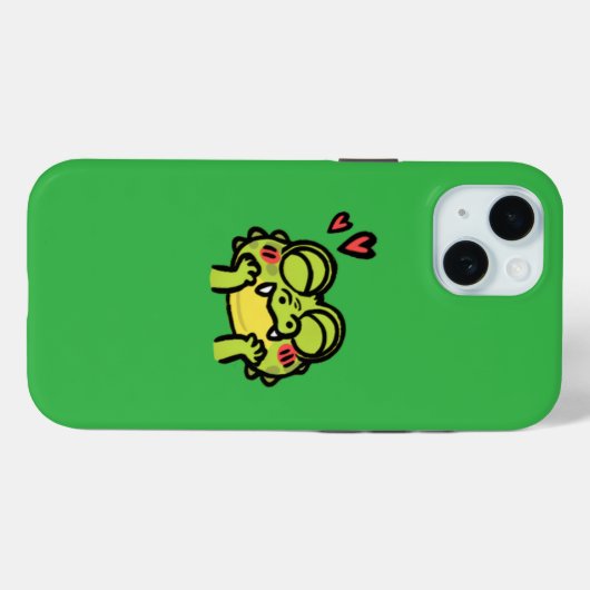 Coques Case-Mate iPhone joli crocodile (Verso (horizontal))