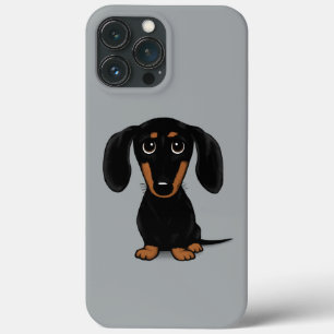 Case-Mate iPhone Case Joli Dachshund noir et feu à poils courts