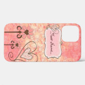 Coques Case-Mate iPhone Joli dans le nom Pink CUSTOM (Verso (horizontal))