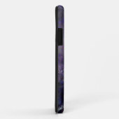 Coques Case-Mate iPhone Joli délabrement pourpre abstrait d'ormeau (Dos/Droite)