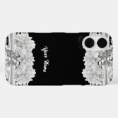 Coques Case-Mate iPhone Joli dentelle blanche (Verso (horizontal))