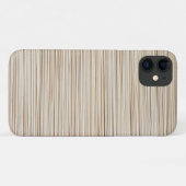 Coques Case-Mate iPhone Joli design de lignes brunes abstraites (Dos (Horizontal))