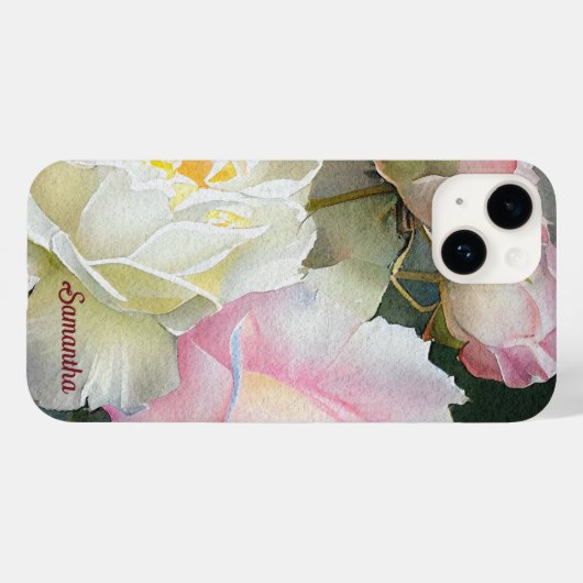 Coques Case-Mate iPhone Joli design floral (Verso (horizontal))