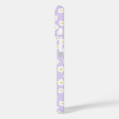 Coques Case-Mate iPhone Joli design floral blanc fleur (Verso / Gauche)