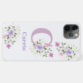 Coques Case-Mate iPhone Joli design floral Cellulaire personnalisée Boîtie (Dos (Horizontal))