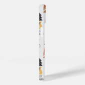 Coques Case-Mate iPhone Joli design monogrammé sapin initial Xmas (Verso / Droite)