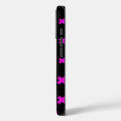 Coques Case-Mate iPhone Joli design Motif sur noir (Verso / Gauche)
