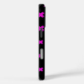 Coques Case-Mate iPhone Joli design Motif sur noir (Verso / Droite)