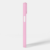 Coques Case-Mate iPhone Joli design simple de marguerite blanche avec init (Verso / Droite)