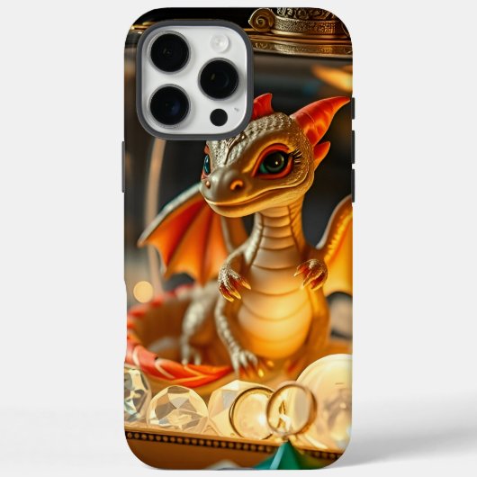 Coques Case-Mate iPhone Joli dragon dans un coffret à bijoux (Verso)