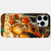 Coques Case-Mate iPhone Joli dragon dans un coffret à bijoux (Verso (horizontal))