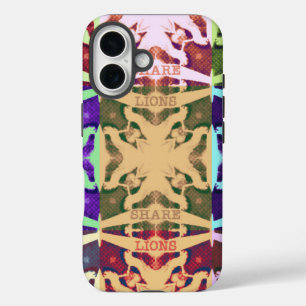 Coques iPhone 16 Joli et beau Motif Africain Design Imprimer