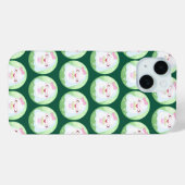 Coques Case-Mate iPhone Joli Fantôme de Latte au Matcha (Verso (horizontal))