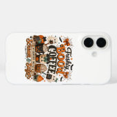Coques Case-Mate iPhone Joli Fantôme Ensorcelant Amateur de Café Halloween (Verso (horizontal))