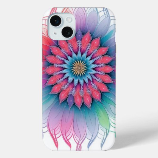 Coques Case-Mate iPhone Joli Floral Abstrait (Verso)