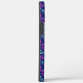 Coques Case-Mate iPhone Joli fond à motif floral (Verso / Droite)