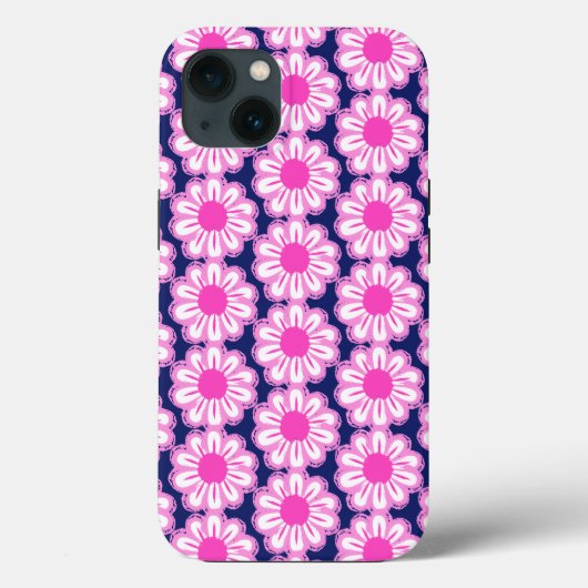 Coques Case-Mate iPhone Joli fond à motif floral (Verso)