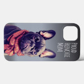 Coques Case-Mate iPhone Joli Frenchie personnalisé (Verso (horizontal))