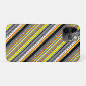 Coques Case-Mate iPhone Joli gris jaune orange aztèque motif (Dos (Horizontal))