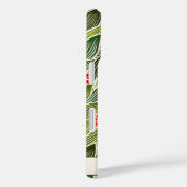 Coques Case-Mate iPhone Joli Hippie Super Rouge Vert marguerite Motif Flor (Verso / Droite)