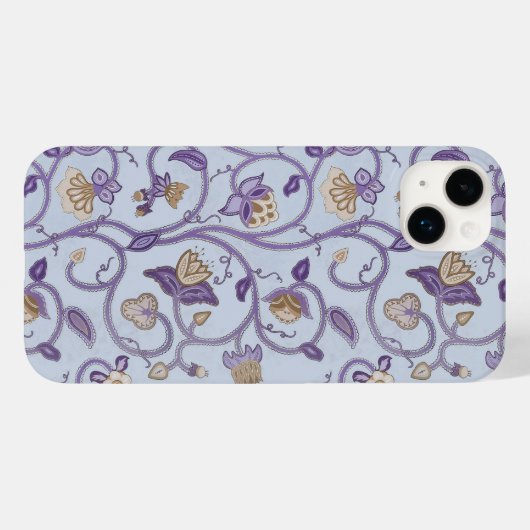 Coques Case-Mate iPhone Joli Jacobean Patterned (Verso (horizontal))