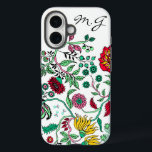 Coques iPhone 16 Joli Jardin Fleur Orné Art Personnalisé<br><div class="desc">Design de fleur complexe et joliment orné avec personnalisation optionnelle.</div>