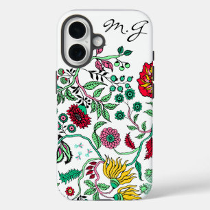 Coques iPhone 16 Joli Jardin Fleur Orné Art Personnalisé