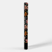 Coques Case-Mate iPhone Joli jardin rose orange motif nom noir (Verso / Droite)