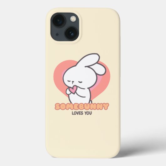 Coques Case-Mate iPhone Joli Lapin : Un Petit Lapin Vous Aime (Verso)