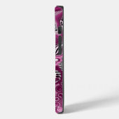 Coques Case-Mate iPhone Joli Magenta rose Digital Pour Peinture (Verso / Gauche)