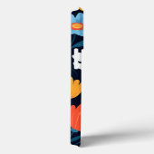 Coques Case-Mate iPhone Joli modèle floral noir féminin (Verso / Droite)