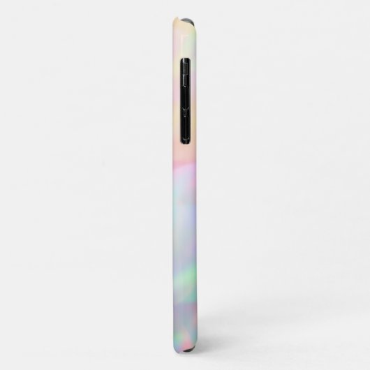 Coques Case-Mate iPhone Joli Moderne Faux Iridescente Nom I téléphone Case (Dos/Gauche)