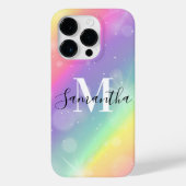 Coques Case-Mate iPhone Joli Monogramme coloré (Verso)